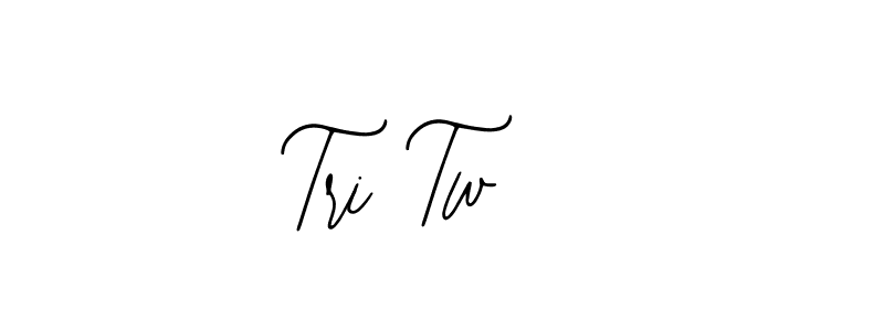 Use a signature maker to create a handwritten signature online. With this signature software, you can design (Bearetta-2O07w) your own signature for name Tri Tw  . Tri Tw   signature style 12 images and pictures png
