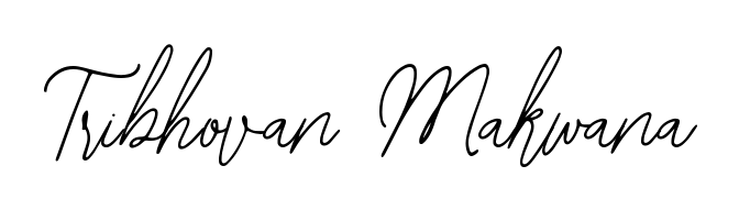 Tribhovan Makwana stylish signature style. Best Handwritten Sign (Bearetta-2O07w) for my name. Handwritten Signature Collection Ideas for my name Tribhovan Makwana. Tribhovan Makwana signature style 12 images and pictures png
