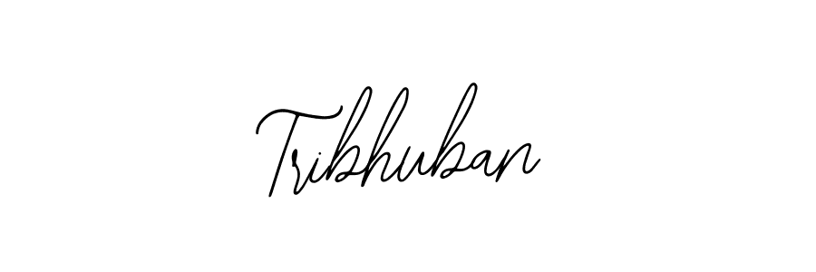 Make a beautiful signature design for name Tribhuban. Use this online signature maker to create a handwritten signature for free. Tribhuban signature style 12 images and pictures png