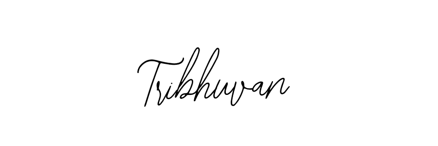Tribhuvan stylish signature style. Best Handwritten Sign (Bearetta-2O07w) for my name. Handwritten Signature Collection Ideas for my name Tribhuvan. Tribhuvan signature style 12 images and pictures png