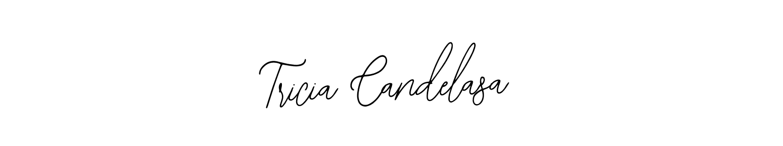 Make a beautiful signature design for name Tricia Candelasa. Use this online signature maker to create a handwritten signature for free. Tricia Candelasa signature style 12 images and pictures png