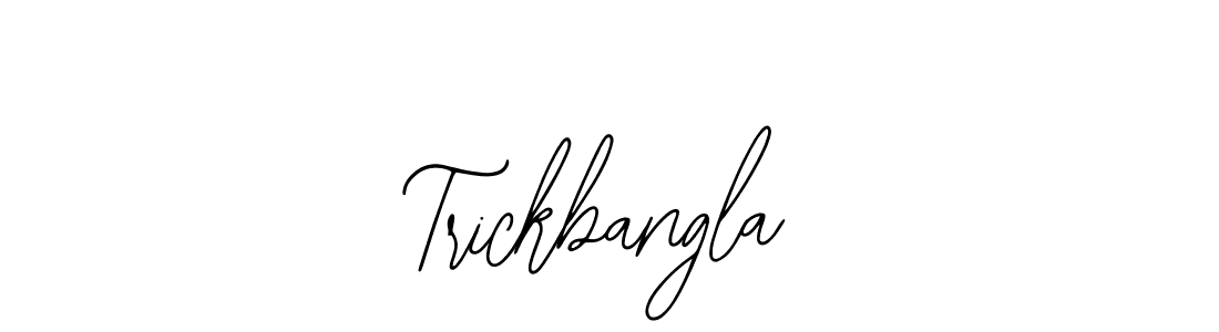 Similarly Bearetta-2O07w is the best handwritten signature design. Signature creator online .You can use it as an online autograph creator for name Trickbangla. Trickbangla signature style 12 images and pictures png