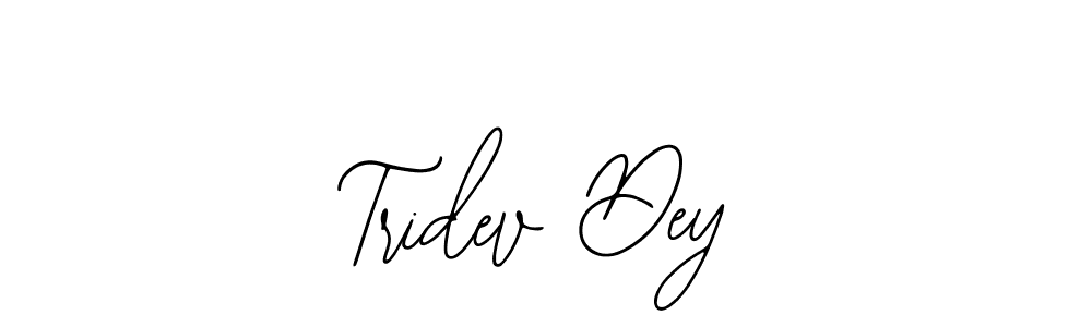 Create a beautiful signature design for name Tridev Dey. With this signature (Bearetta-2O07w) fonts, you can make a handwritten signature for free. Tridev Dey signature style 12 images and pictures png