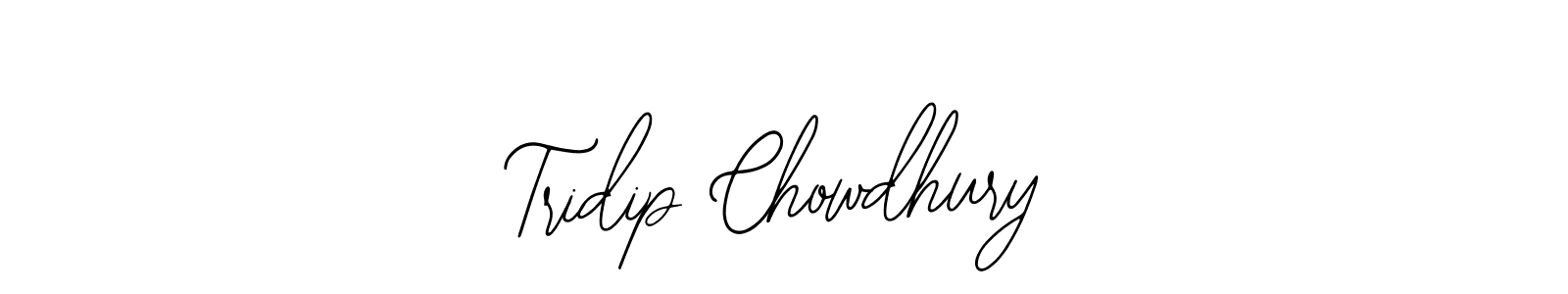 Also we have Tridip Chowdhury name is the best signature style. Create professional handwritten signature collection using Bearetta-2O07w autograph style. Tridip Chowdhury signature style 12 images and pictures png