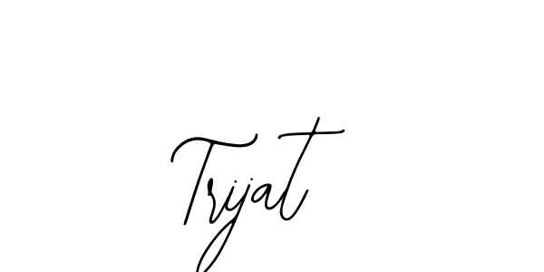 Also You can easily find your signature by using the search form. We will create Trijat name handwritten signature images for you free of cost using Bearetta-2O07w sign style. Trijat signature style 12 images and pictures png