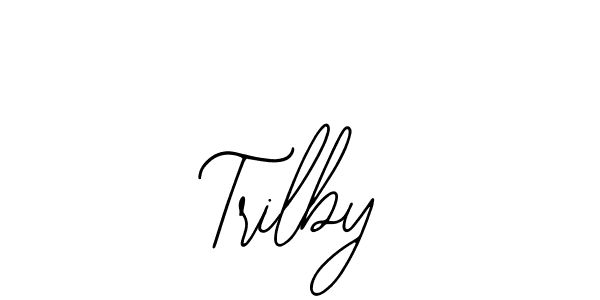 Design your own signature with our free online signature maker. With this signature software, you can create a handwritten (Bearetta-2O07w) signature for name Trilby. Trilby signature style 12 images and pictures png