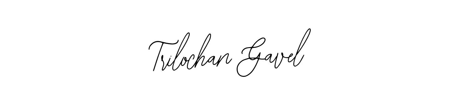 The best way (Bearetta-2O07w) to make a short signature is to pick only two or three words in your name. The name Trilochan Gavel include a total of six letters. For converting this name. Trilochan Gavel signature style 12 images and pictures png