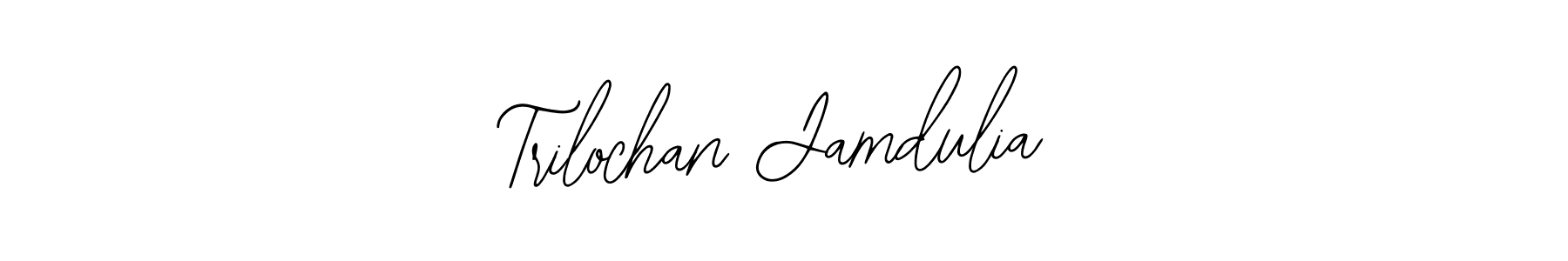 It looks lik you need a new signature style for name Trilochan Jamdulia. Design unique handwritten (Bearetta-2O07w) signature with our free signature maker in just a few clicks. Trilochan Jamdulia signature style 12 images and pictures png