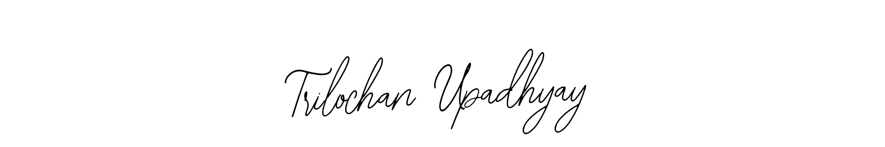 Bearetta-2O07w is a professional signature style that is perfect for those who want to add a touch of class to their signature. It is also a great choice for those who want to make their signature more unique. Get Trilochan Upadhyay name to fancy signature for free. Trilochan Upadhyay signature style 12 images and pictures png
