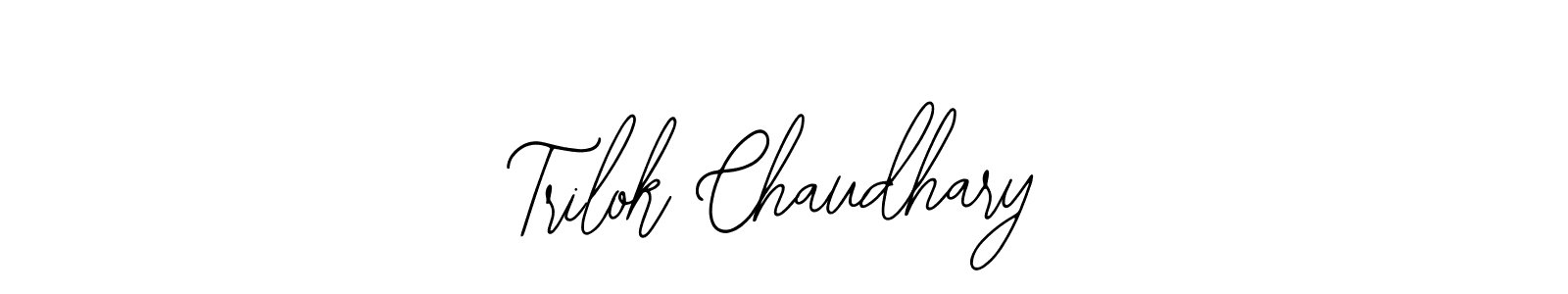 Make a beautiful signature design for name Trilok Chaudhary. With this signature (Bearetta-2O07w) style, you can create a handwritten signature for free. Trilok Chaudhary signature style 12 images and pictures png