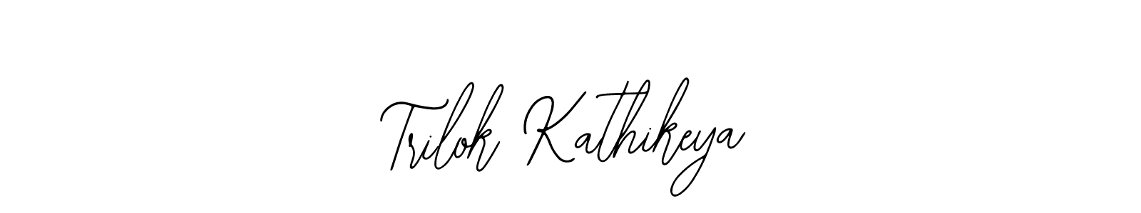 How to Draw Trilok Kathikeya signature style? Bearetta-2O07w is a latest design signature styles for name Trilok Kathikeya. Trilok Kathikeya signature style 12 images and pictures png
