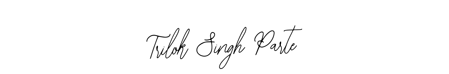 Bearetta-2O07w is a professional signature style that is perfect for those who want to add a touch of class to their signature. It is also a great choice for those who want to make their signature more unique. Get Trilok Singh Parte name to fancy signature for free. Trilok Singh Parte signature style 12 images and pictures png