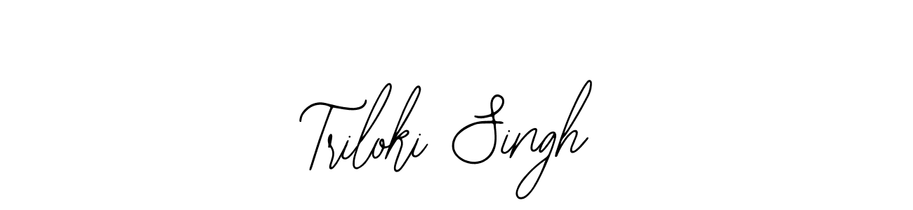 Triloki Singh stylish signature style. Best Handwritten Sign (Bearetta-2O07w) for my name. Handwritten Signature Collection Ideas for my name Triloki Singh. Triloki Singh signature style 12 images and pictures png