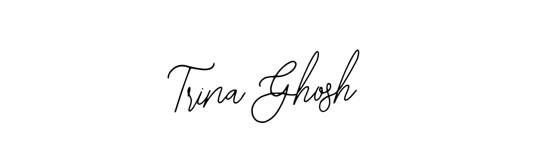 The best way (Bearetta-2O07w) to make a short signature is to pick only two or three words in your name. The name Trina Ghosh include a total of six letters. For converting this name. Trina Ghosh signature style 12 images and pictures png