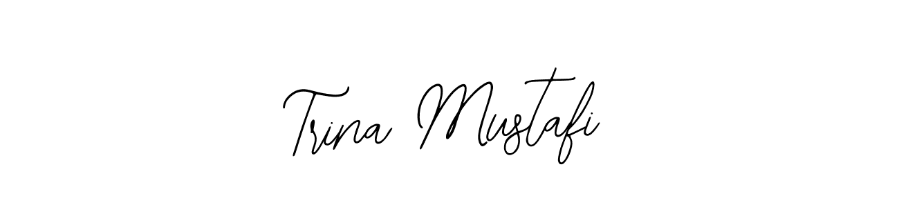 Trina Mustafi stylish signature style. Best Handwritten Sign (Bearetta-2O07w) for my name. Handwritten Signature Collection Ideas for my name Trina Mustafi. Trina Mustafi signature style 12 images and pictures png