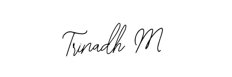 See photos of Trinadh M official signature by Spectra . Check more albums & portfolios. Read reviews & check more about Bearetta-2O07w font. Trinadh M signature style 12 images and pictures png