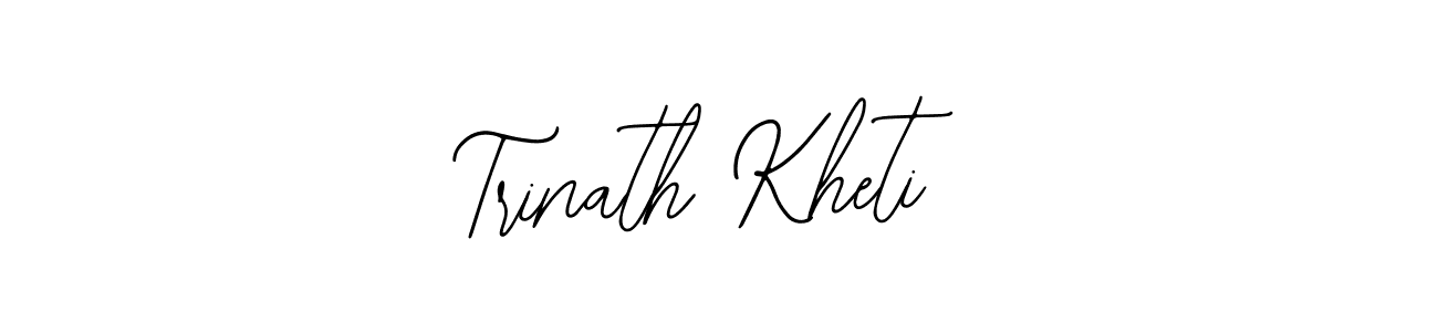 Also we have Trinath Kheti name is the best signature style. Create professional handwritten signature collection using Bearetta-2O07w autograph style. Trinath Kheti signature style 12 images and pictures png