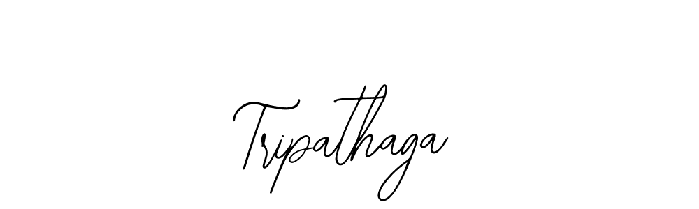 Use a signature maker to create a handwritten signature online. With this signature software, you can design (Bearetta-2O07w) your own signature for name Tripathaga. Tripathaga signature style 12 images and pictures png