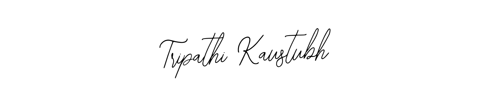 Also we have Tripathi Kaustubh name is the best signature style. Create professional handwritten signature collection using Bearetta-2O07w autograph style. Tripathi Kaustubh signature style 12 images and pictures png