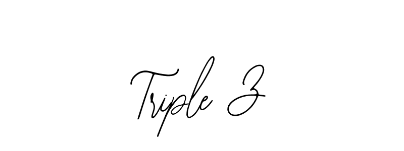 How to make Triple Z signature? Bearetta-2O07w is a professional autograph style. Create handwritten signature for Triple Z name. Triple Z signature style 12 images and pictures png