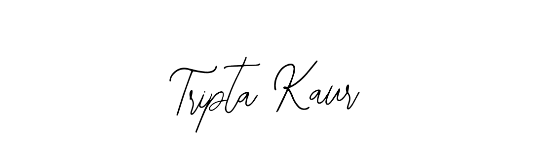 Tripta Kaur stylish signature style. Best Handwritten Sign (Bearetta-2O07w) for my name. Handwritten Signature Collection Ideas for my name Tripta Kaur. Tripta Kaur signature style 12 images and pictures png