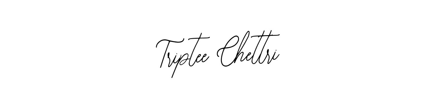 How to make Triptee Chettri signature? Bearetta-2O07w is a professional autograph style. Create handwritten signature for Triptee Chettri name. Triptee Chettri signature style 12 images and pictures png