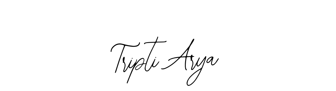 Make a beautiful signature design for name Tripti Arya. With this signature (Bearetta-2O07w) style, you can create a handwritten signature for free. Tripti Arya signature style 12 images and pictures png