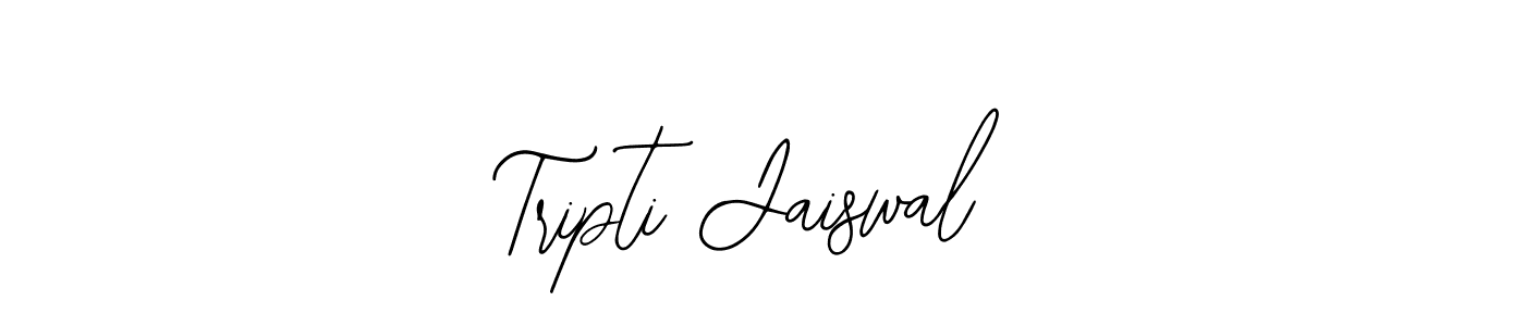 if you are searching for the best signature style for your name Tripti Jaiswal. so please give up your signature search. here we have designed multiple signature styles  using Bearetta-2O07w. Tripti Jaiswal signature style 12 images and pictures png