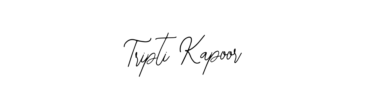 Also we have Tripti Kapoor name is the best signature style. Create professional handwritten signature collection using Bearetta-2O07w autograph style. Tripti Kapoor signature style 12 images and pictures png