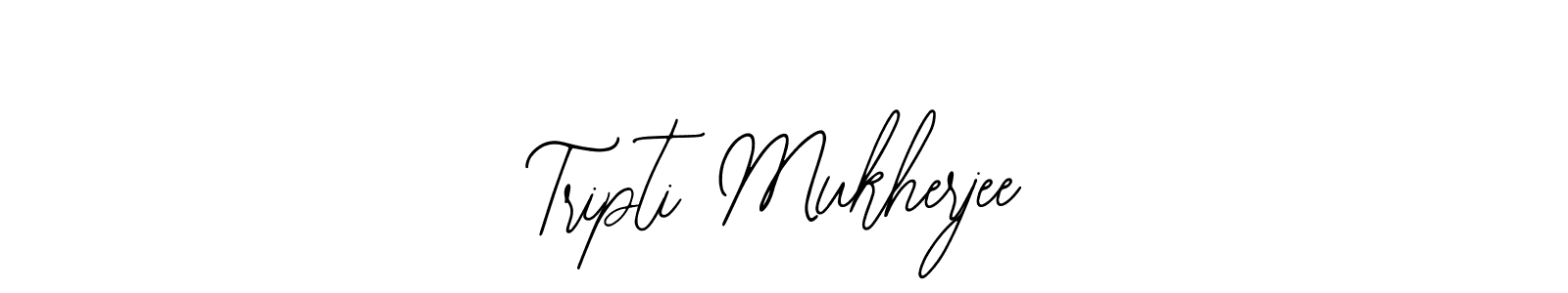 How to make Tripti Mukherjee signature? Bearetta-2O07w is a professional autograph style. Create handwritten signature for Tripti Mukherjee name. Tripti Mukherjee signature style 12 images and pictures png