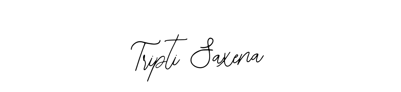 How to make Tripti Saxena name signature. Use Bearetta-2O07w style for creating short signs online. This is the latest handwritten sign. Tripti Saxena signature style 12 images and pictures png