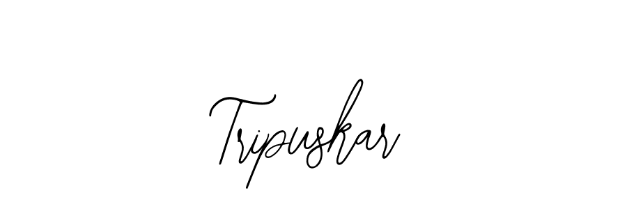 Create a beautiful signature design for name Tripuskar. With this signature (Bearetta-2O07w) fonts, you can make a handwritten signature for free. Tripuskar signature style 12 images and pictures png