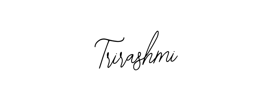 How to make Trirashmi name signature. Use Bearetta-2O07w style for creating short signs online. This is the latest handwritten sign. Trirashmi signature style 12 images and pictures png