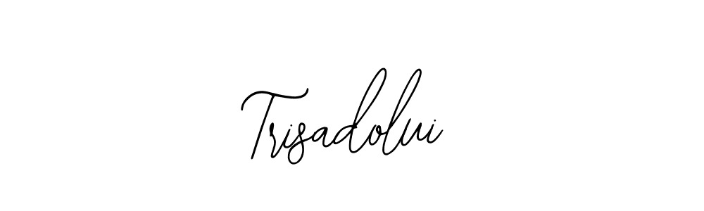 See photos of Trisadolui official signature by Spectra . Check more albums & portfolios. Read reviews & check more about Bearetta-2O07w font. Trisadolui signature style 12 images and pictures png