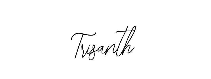 Make a beautiful signature design for name Trisanth. Use this online signature maker to create a handwritten signature for free. Trisanth signature style 12 images and pictures png