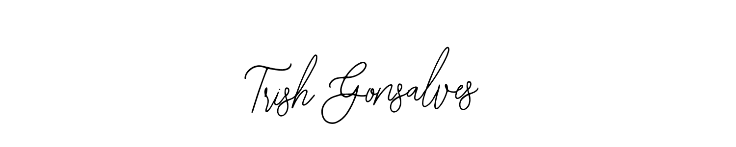 See photos of Trish Gonsalves official signature by Spectra . Check more albums & portfolios. Read reviews & check more about Bearetta-2O07w font. Trish Gonsalves signature style 12 images and pictures png