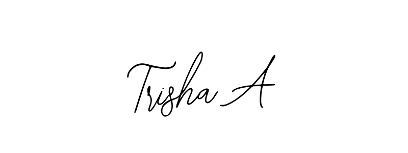 You can use this online signature creator to create a handwritten signature for the name Trisha A. This is the best online autograph maker. Trisha A signature style 12 images and pictures png