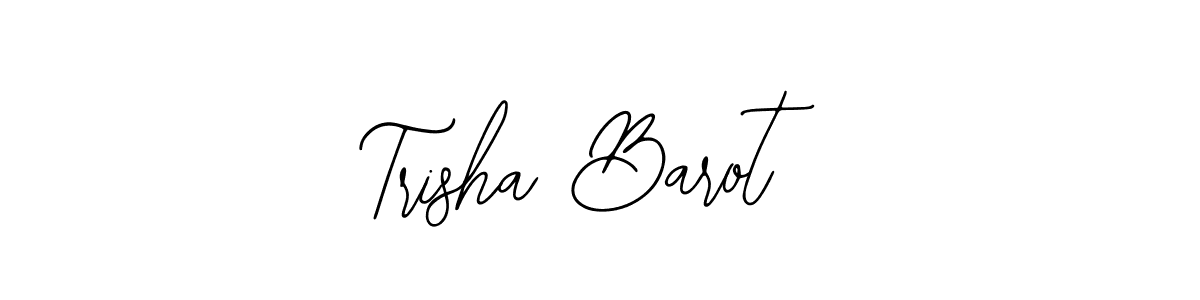 Use a signature maker to create a handwritten signature online. With this signature software, you can design (Bearetta-2O07w) your own signature for name Trisha Barot. Trisha Barot signature style 12 images and pictures png