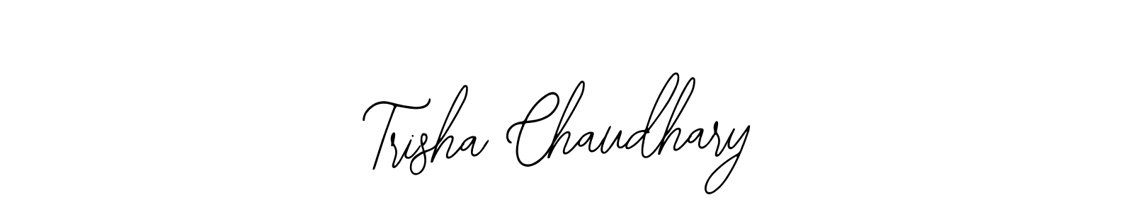 It looks lik you need a new signature style for name Trisha Chaudhary. Design unique handwritten (Bearetta-2O07w) signature with our free signature maker in just a few clicks. Trisha Chaudhary signature style 12 images and pictures png