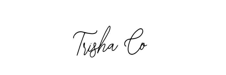 Also we have Trisha Co name is the best signature style. Create professional handwritten signature collection using Bearetta-2O07w autograph style. Trisha Co signature style 12 images and pictures png