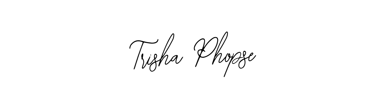 How to Draw Trisha Phopse signature style? Bearetta-2O07w is a latest design signature styles for name Trisha Phopse. Trisha Phopse signature style 12 images and pictures png