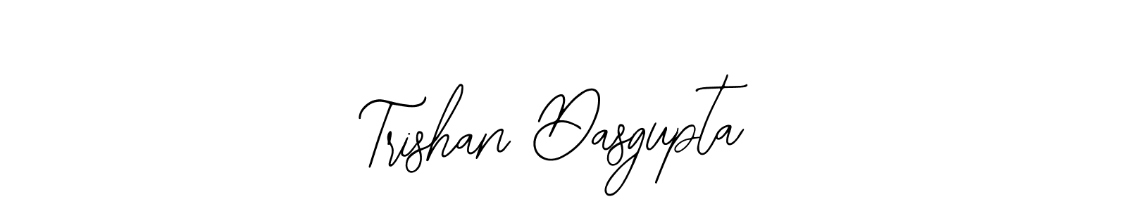 Bearetta-2O07w is a professional signature style that is perfect for those who want to add a touch of class to their signature. It is also a great choice for those who want to make their signature more unique. Get Trishan Dasgupta name to fancy signature for free. Trishan Dasgupta signature style 12 images and pictures png