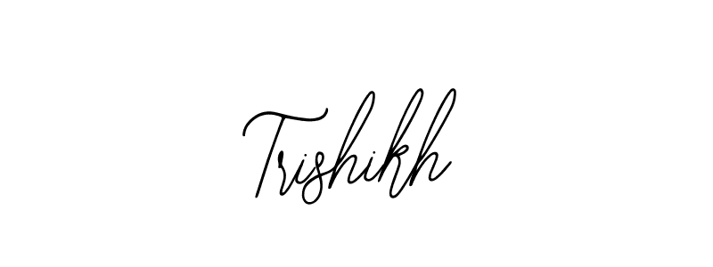 Use a signature maker to create a handwritten signature online. With this signature software, you can design (Bearetta-2O07w) your own signature for name Trishikh. Trishikh signature style 12 images and pictures png