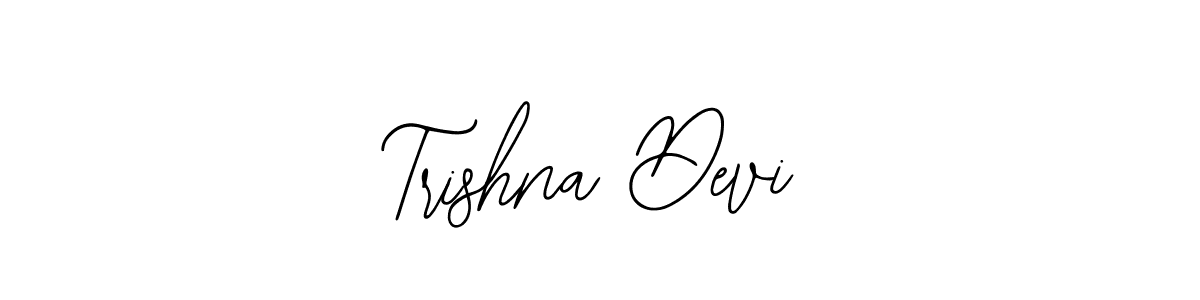 The best way (Bearetta-2O07w) to make a short signature is to pick only two or three words in your name. The name Trishna Devi include a total of six letters. For converting this name. Trishna Devi signature style 12 images and pictures png