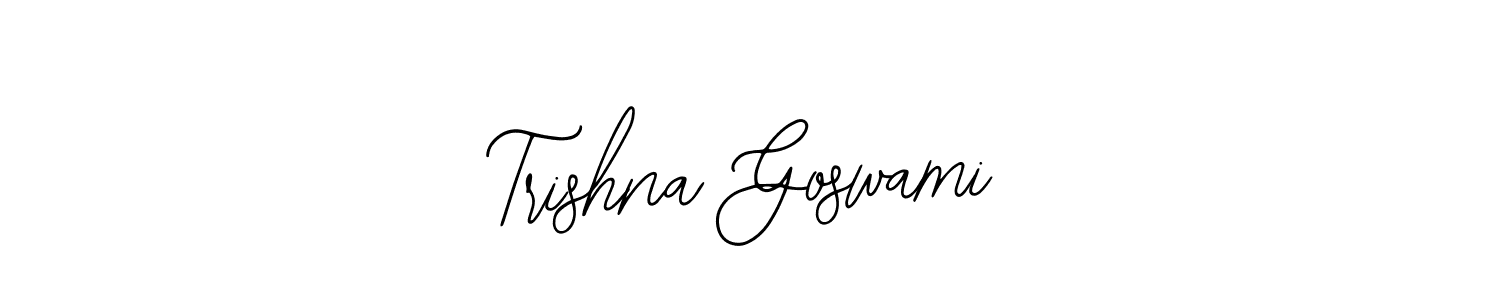 How to Draw Trishna Goswami signature style? Bearetta-2O07w is a latest design signature styles for name Trishna Goswami. Trishna Goswami signature style 12 images and pictures png