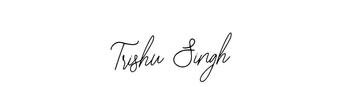 Trishu Singh stylish signature style. Best Handwritten Sign (Bearetta-2O07w) for my name. Handwritten Signature Collection Ideas for my name Trishu Singh. Trishu Singh signature style 12 images and pictures png