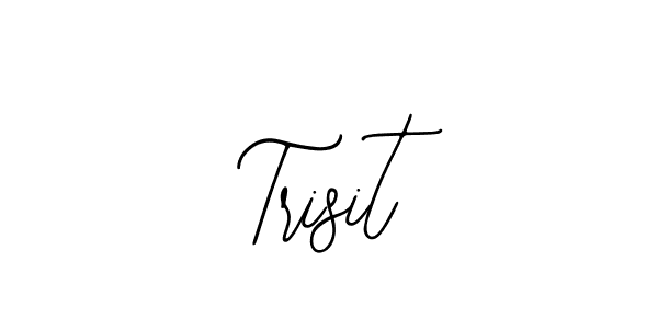 The best way (Bearetta-2O07w) to make a short signature is to pick only two or three words in your name. The name Trisit include a total of six letters. For converting this name. Trisit signature style 12 images and pictures png