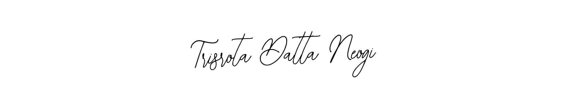 Use a signature maker to create a handwritten signature online. With this signature software, you can design (Bearetta-2O07w) your own signature for name Trisrota Datta Neogi. Trisrota Datta Neogi signature style 12 images and pictures png