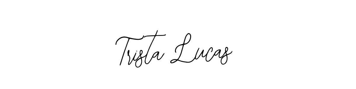 Similarly Bearetta-2O07w is the best handwritten signature design. Signature creator online .You can use it as an online autograph creator for name Trista Lucas. Trista Lucas signature style 12 images and pictures png