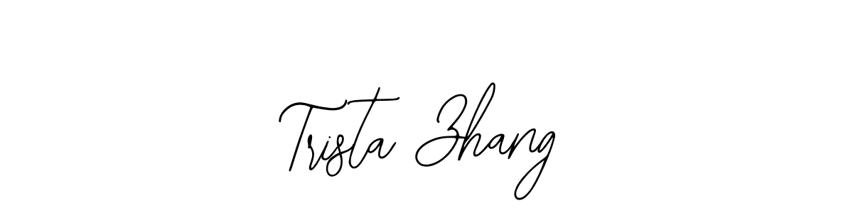 if you are searching for the best signature style for your name Trista Zhang. so please give up your signature search. here we have designed multiple signature styles  using Bearetta-2O07w. Trista Zhang signature style 12 images and pictures png